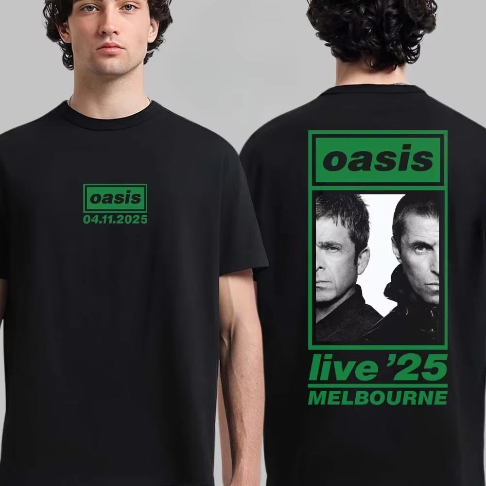 Hot Oasis Cotton Band T-shirt  - Streetwear Brand Vintage 评论和价格