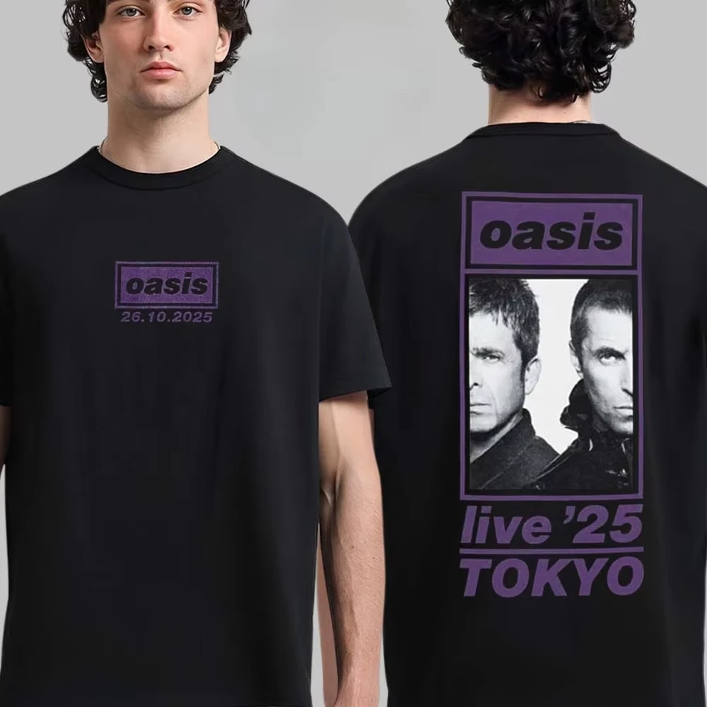 Hot Oasis Cotton Band T-shirt  - Streetwear Brand Vintage 评论和价格